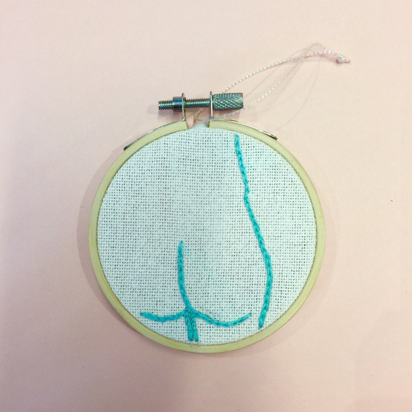 Booty Embroidered Ornament