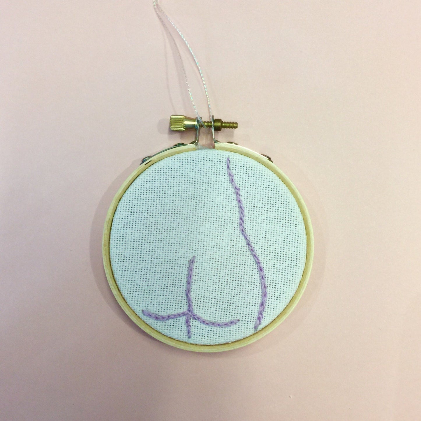 Booty Embroidered Ornament