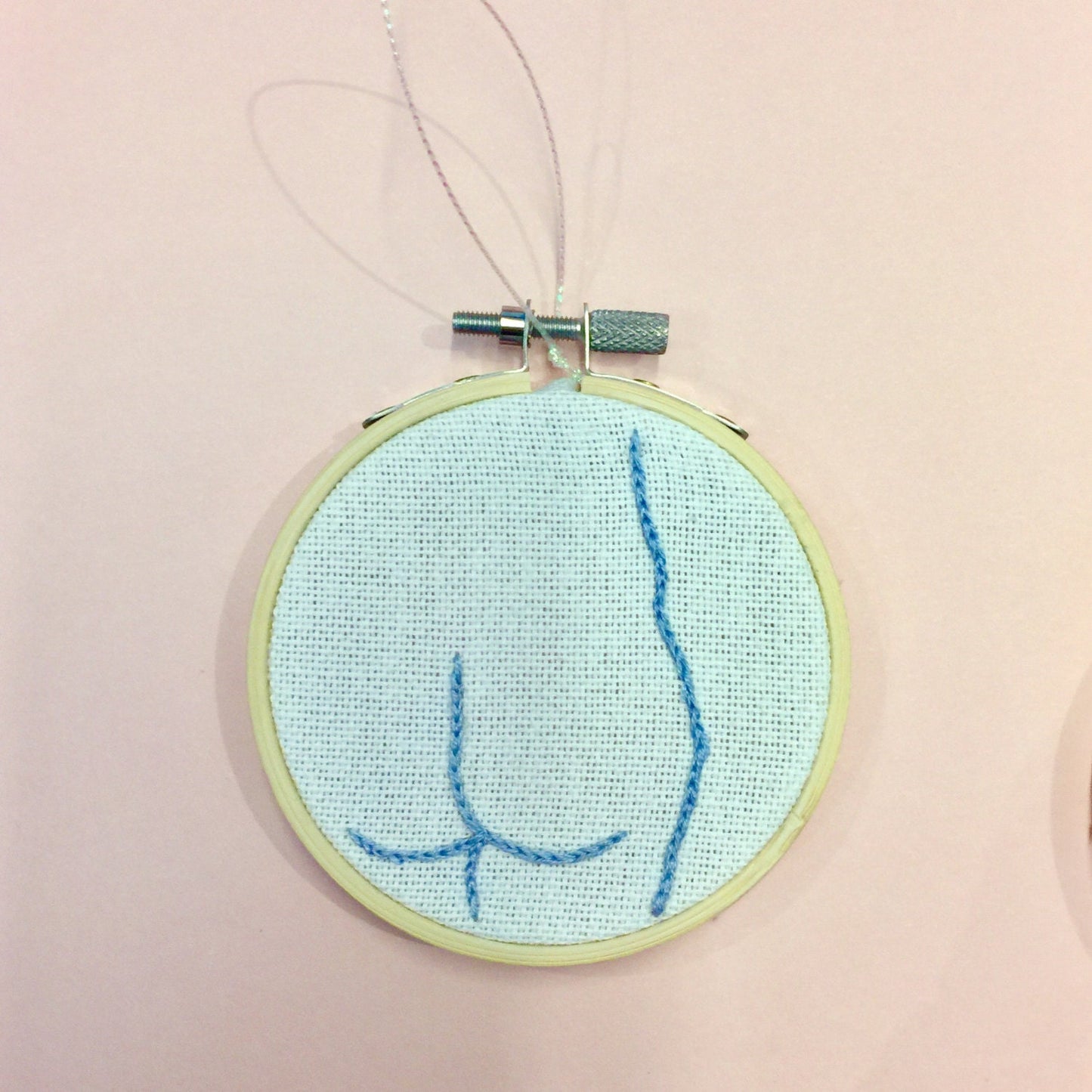 Booty Embroidered Ornament