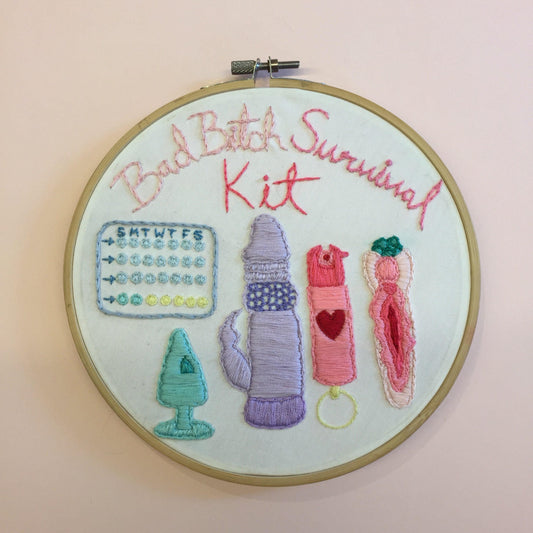 Bad Bitch Survival Kit Embroidery
