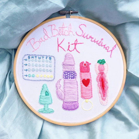Bad Bitch Survival Kit Embroidery