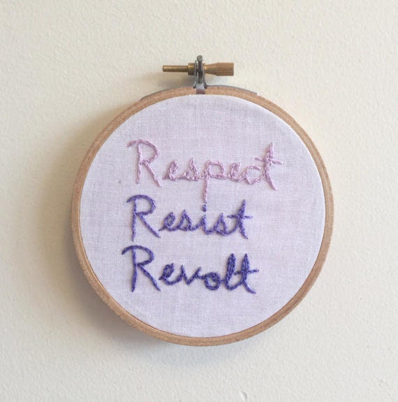 Custom Slogan Embroidery