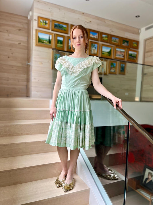 Fun 60s Western Dress