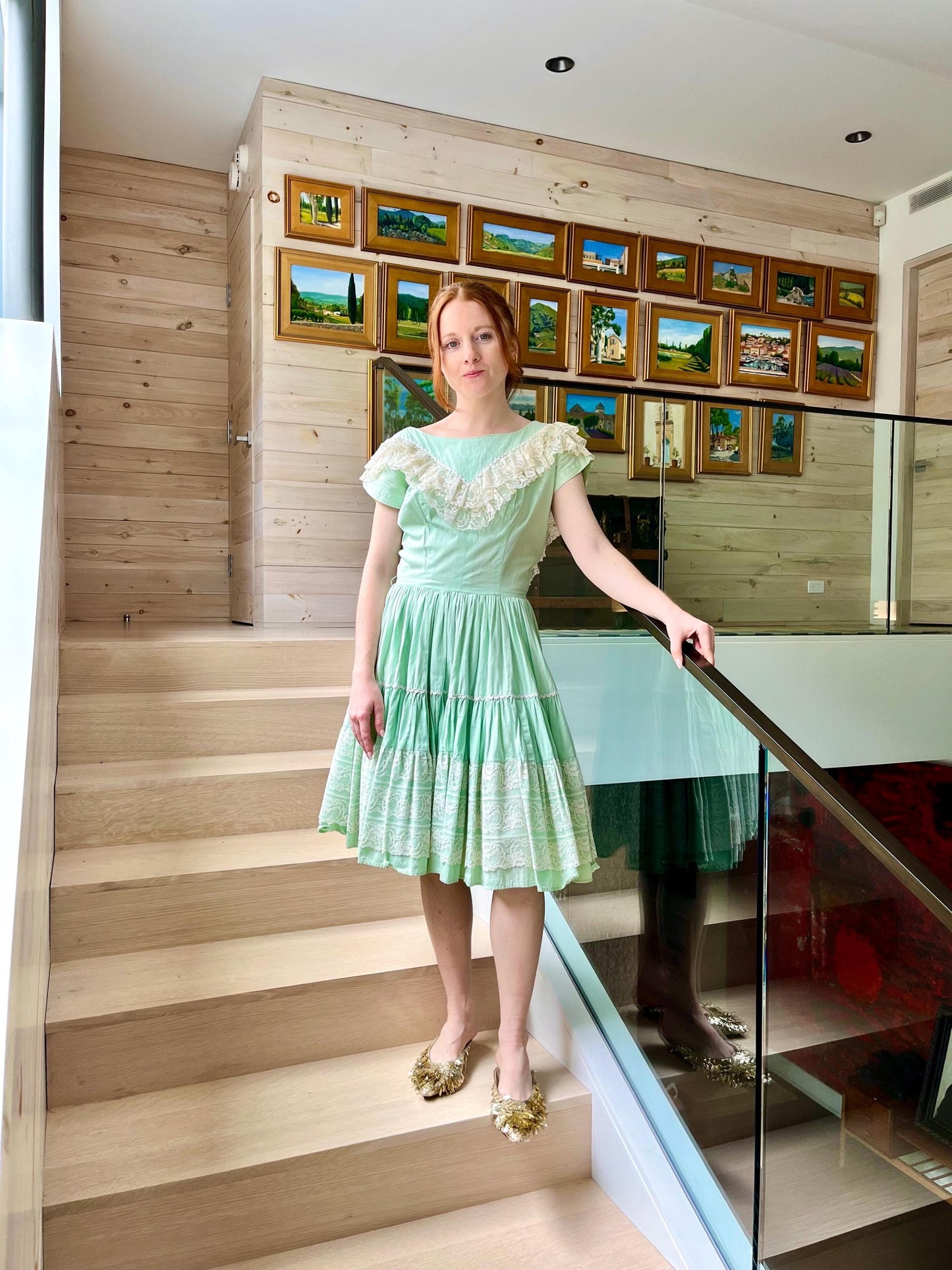 Fun 60s Western Dress