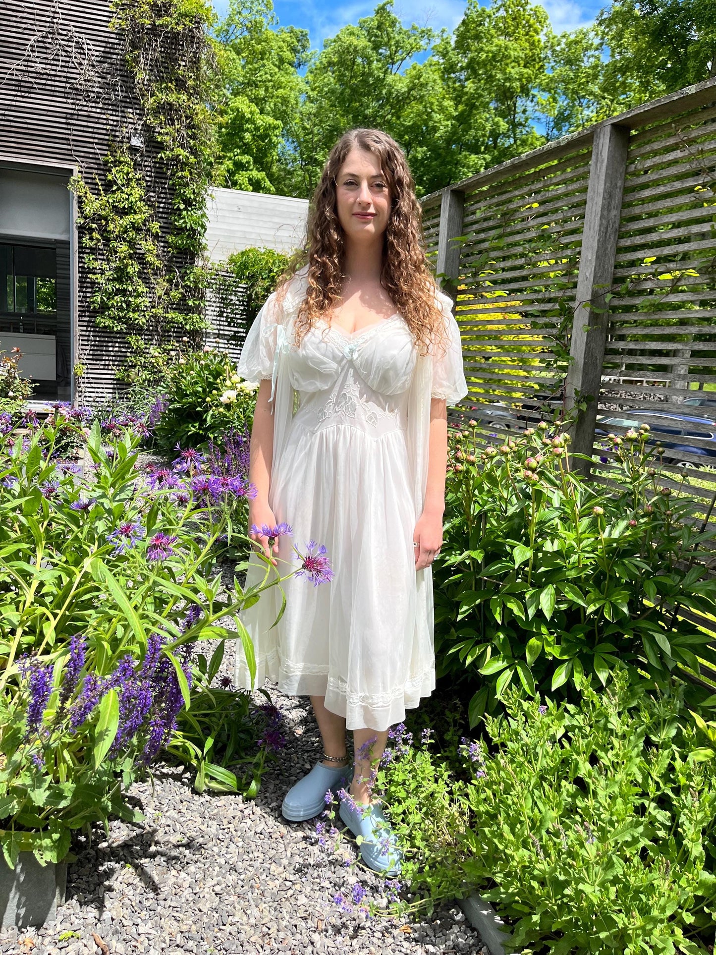 1950s Styled by Carillon Bridal Nightie Set