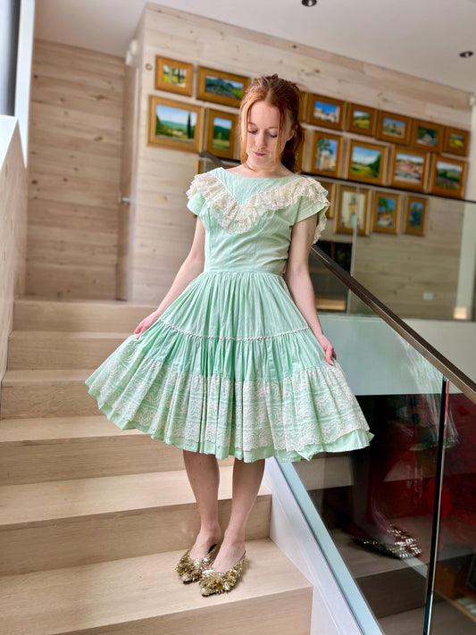 Fun 60s Western Dress