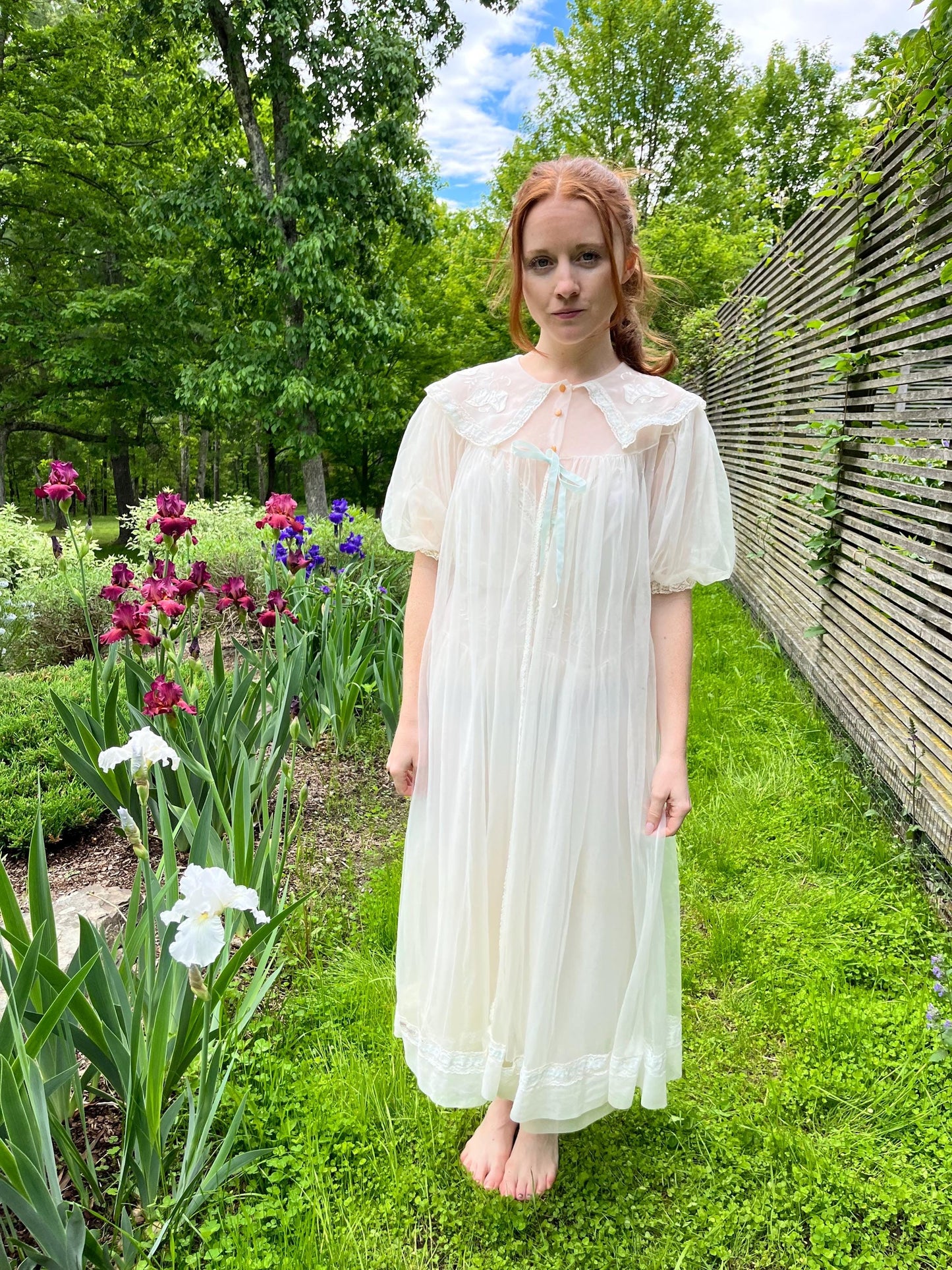 1950s Styled by Carillon Bridal Nightie Set