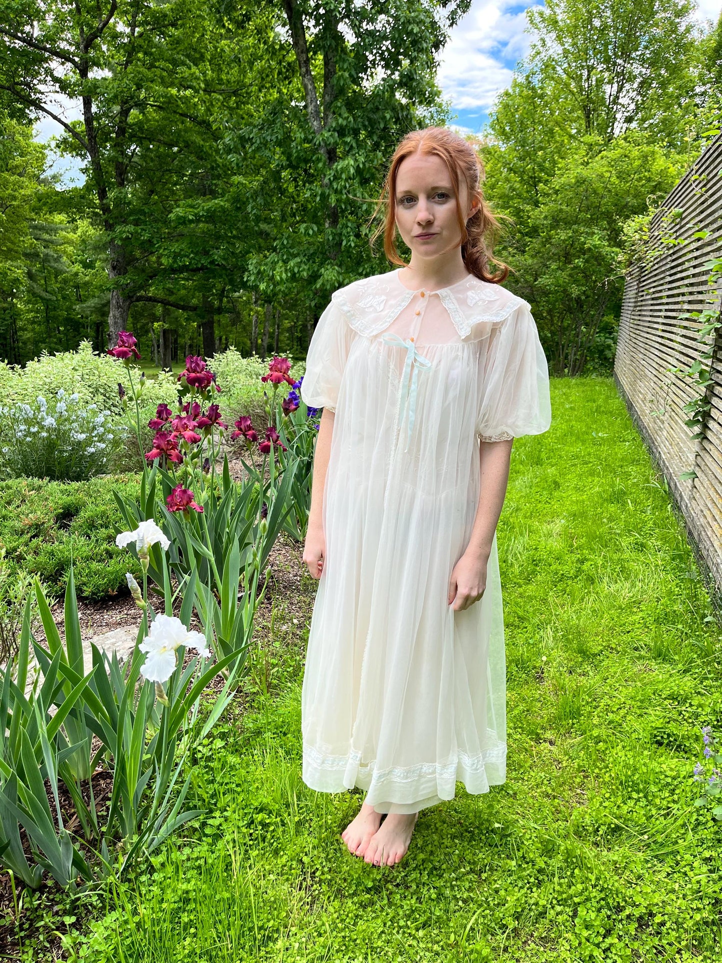 1950s Styled by Carillon Bridal Nightie Set